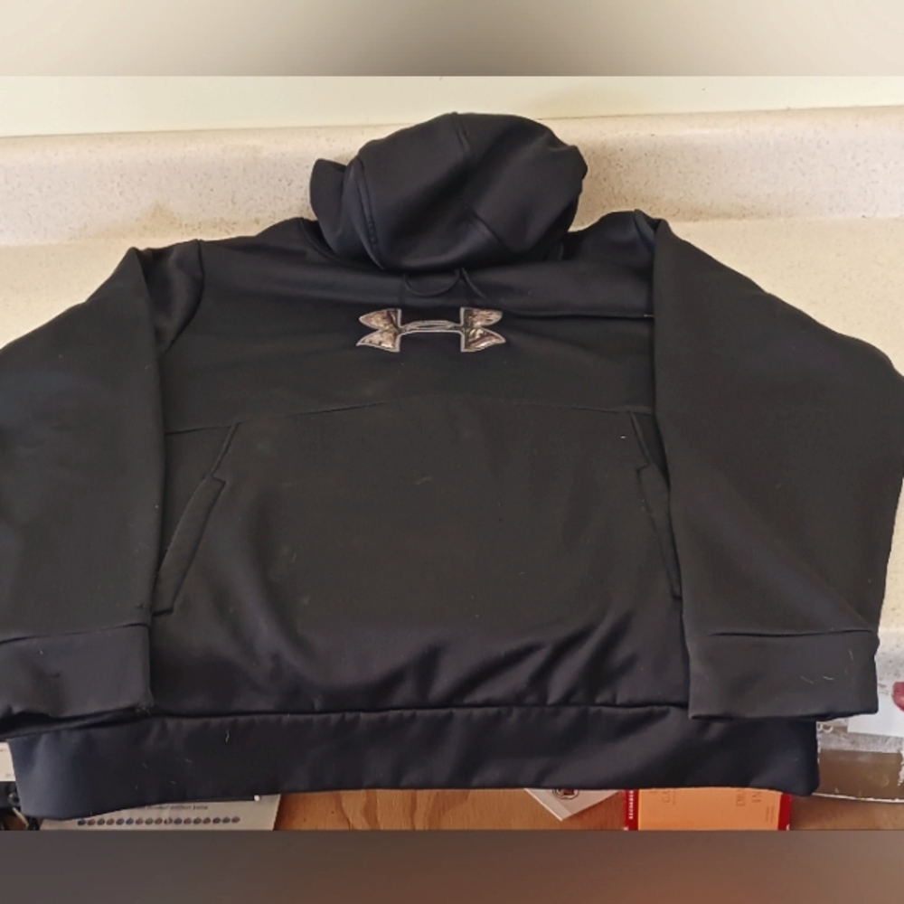 Under Armor X Real Tree Big Logo Storm 1 Fleece Hoodie